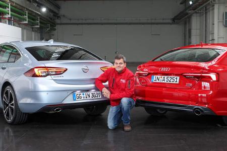 Opel Insignia Grand Sport, Audi A5 Sportback, Gerd Stegmaier