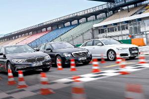 Audi A6 3.0 TDI Quattro, BMW 530d, Mercedes E 350 d