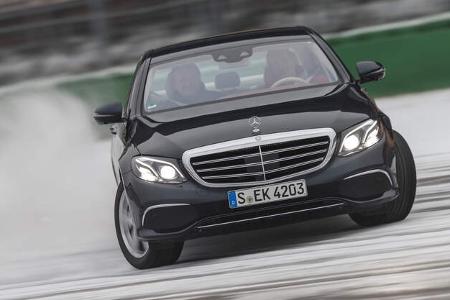 Mercedes E 350 d, Frontansicht