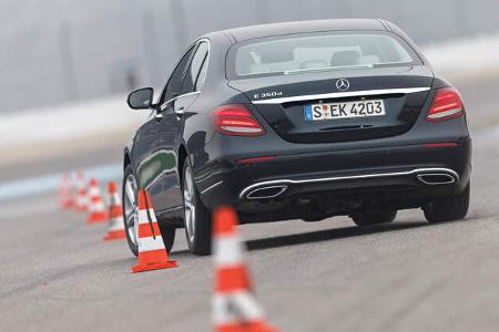 Mercedes E 350 d, Heckansicht