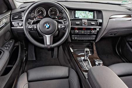 BMW X4 xDrive 28i, Cockpit