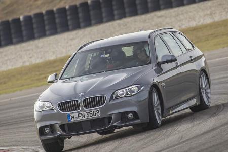 Sommerreifen-Test 2017, Trocken Fahrversuch, BMW 5er Touring