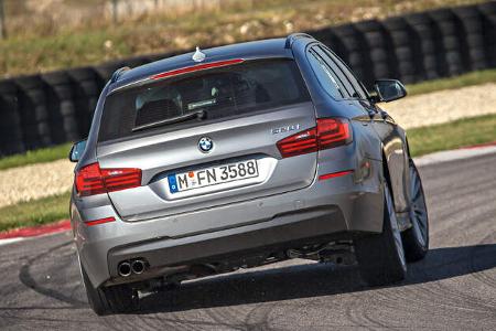 Sommerreifen-Test 2017, Trocken Fahrversuch, BMW 5er Touring