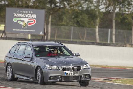 Sommerreifen-Test 2017, Trocken Fahrversuch, BMW 5er Touring