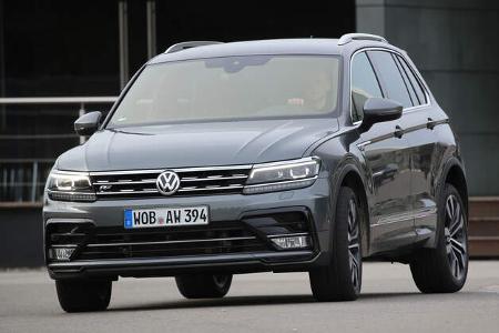 VW Tiguan 2.0 TDI 4Motion, Frontansicht