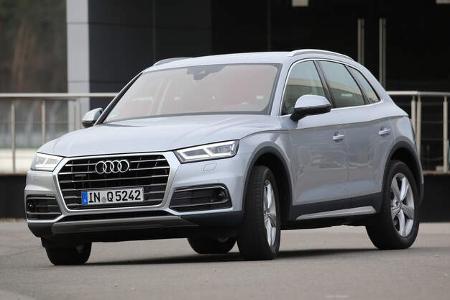 Audi Q5 2.0 TDI Quattro, Frontansicht