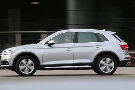 Audi Q5 2.0 TDI Quattro, Seitenansicht