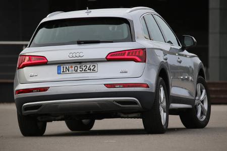 Audi Q5 2.0 TDI Quattro, Heckansicht