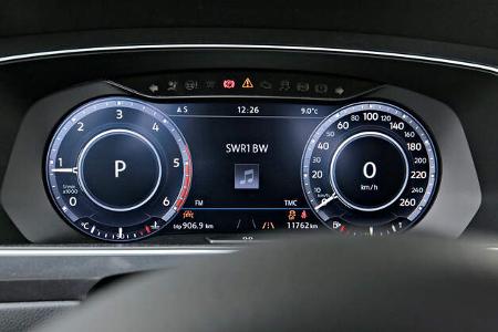 VW Tiguan 2.0 TDI 4Motion, Rundinstrumente