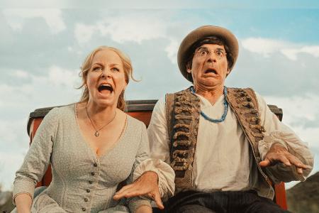 Jasmin Schwiers und Rick Kavanian