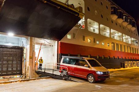 VW T6 California Bulli Camping Lofoten Norwegen