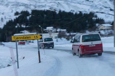 VW T6 California Bulli Camping Lofoten Norwegen