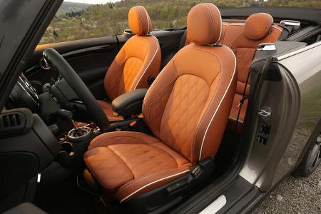 Mini Cooper S Cabrio, Fahrersitz