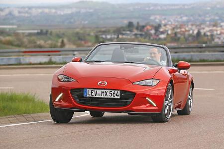 Mazda MX-5 G 160, Frontansicht