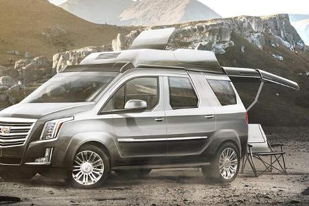 Cadillac als Camper - Designstudie