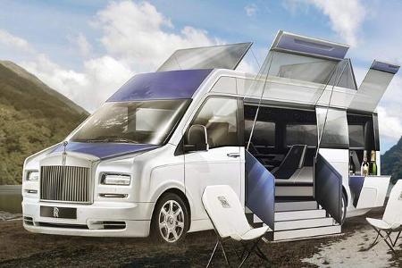 Rolls Royce als Camper - Designstudie