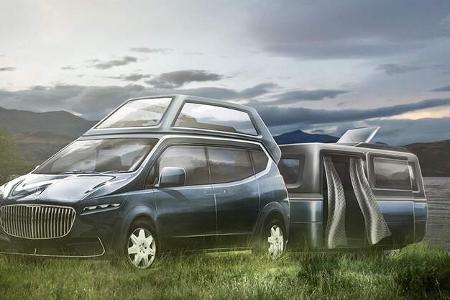 Maybach als Camper - Designstudie