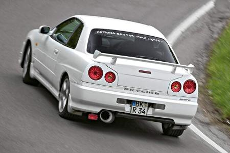 Nissan Skyline, Heckansicht