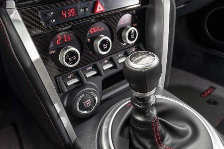 Subaru BRZ, Schalthebel