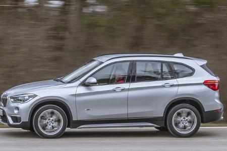 BMW X1 18d sDrive, Seitenansicht