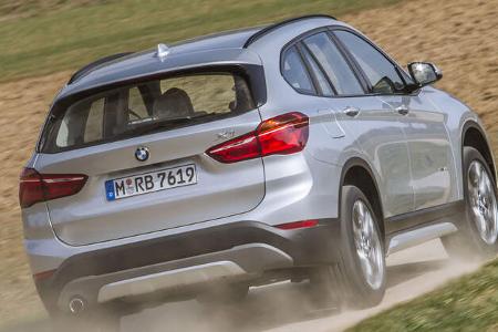 BMW X1 18d sDrive, Heckansicht