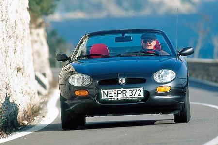 MGF/TF, Frontansicht