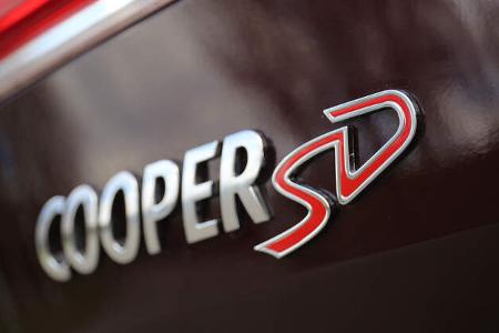 Mini Clubman Cooper SD Schriftzug