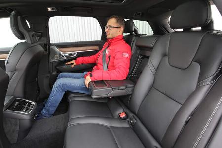 Volvo V90 D5 AWD Interieur hinten