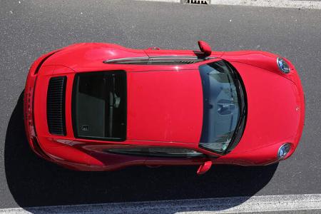 Porsche 911 Carrera GTS, Draufsicht