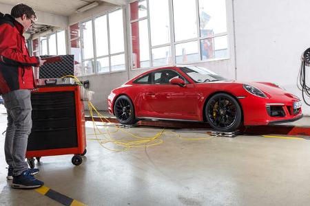 Porsche 911 Carrera GTS, Leistungsmessung