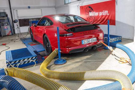 Porsche 911 Carrera GTS, Leistungsmessung