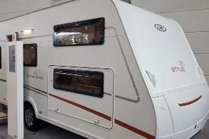 Sieben Schlafplätze in einem Caravan