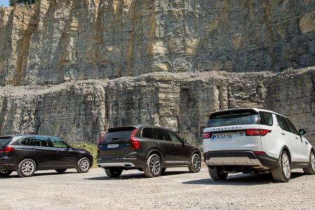BMW X5, Land Rover Discovery, Volvo XC 90, AMS1517