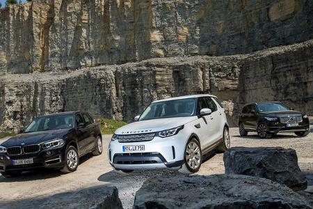 BMW X5, Land Rover Discovery, Volvo XC 90, AMS1517