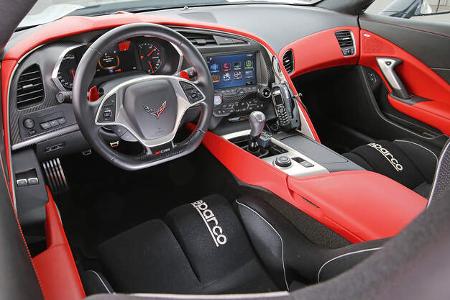 Chevrolet Corvette Z06, Interieur