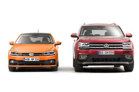 VW Teramont SUV MQB 2017 Polo