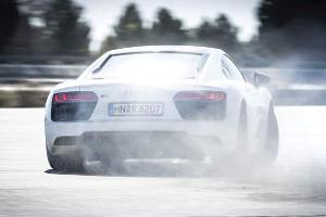So fährt der erste Serien-Audi mit Hinterradantrieb