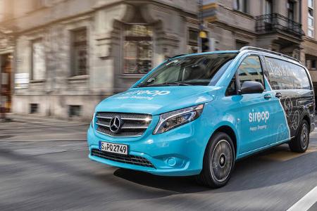 Mercedes Vans and Drones Pilotprojekt Zürich 2017