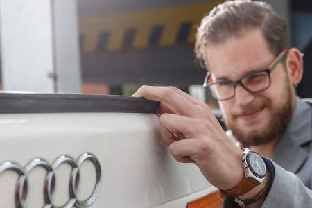 Winterauto Audi A4 B5 Gebrauchtwagen Reportage