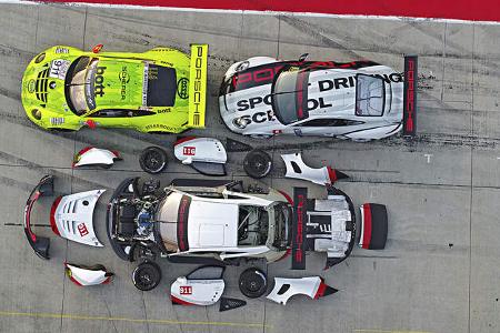 Porsche 911 GT3 Cup, Porsche 911 GT3 R, Porsche 911 RSR, Exterieur