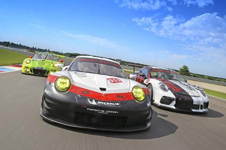 Porsche 911 GT3 Cup, Porsche 911 GT3 R, Porsche 911 RSR, Exterieur