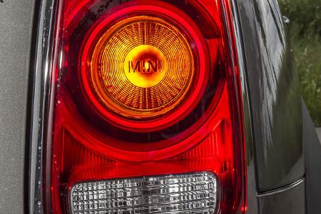 Mini Countryman Cooper S E, Exterieur, Heck, Rückleuchte