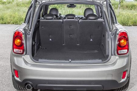 Mini Countryman Cooper S E, Exterieur, Heck, Kofferraum