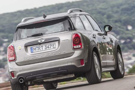Mini Countryman Cooper S E, Exterieur, Heck