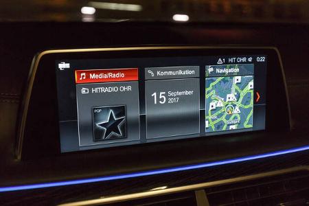BMW 740i, Interieur