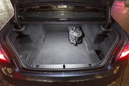 BMW 740i, Interieur, Kofferraum