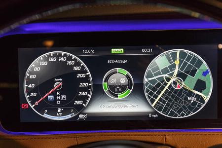 Mercedes S 450 4Matic, Interieur
