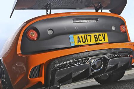Lotus Exige Cup 380, Exterieur, Spoiler