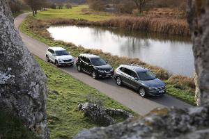 Tiguan Allspace gegen Kodiaq und X-Trail