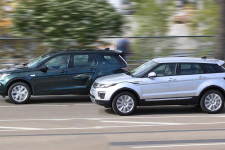 Land Rover Discovery Sport, Range Rover Evoque, Exterieur